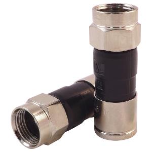 COMPRESSION CONNECTOR F TYPE RG6