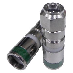 COMPRESSION CONNECTOR RG11 QUAD F TYPE