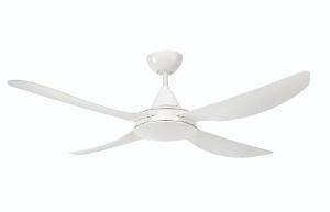VECTOR 52 ABS CEILING FAN BLACK WITH BLA