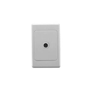 2000 TV OUTLET 75OHM 1G PAL WHITE