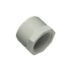 SCREWED REDUCER PVC 50MM-40MM GREY