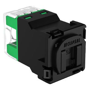 30 SER JACK CAT6 UTP SHUTTERED RJ45 BLK 30 SER JACK CAT6 UTP SHUTTERED RJ45 BLK