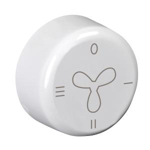 KNOB FAN CONTROL 3 SPEED WHITE KNOB FAN CONTROL 3 SPEED WHITE