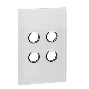 COVER GLASS FACIA 4G P/WHITE SATURN CBUS COVER GLASS FACIA 4G P/WHITE SATURN CBUS