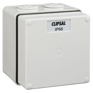 JUNCTION BOX PVC IP66 1G GREY