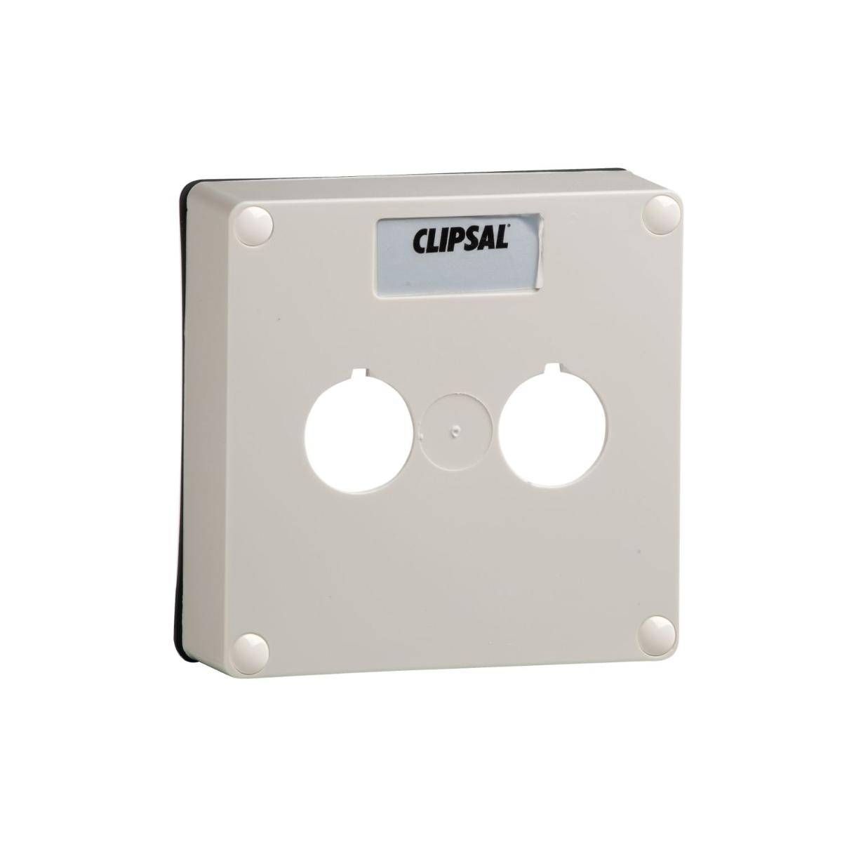 JUNCTION BOX IP66 1G 2APERT X 22MM R/O