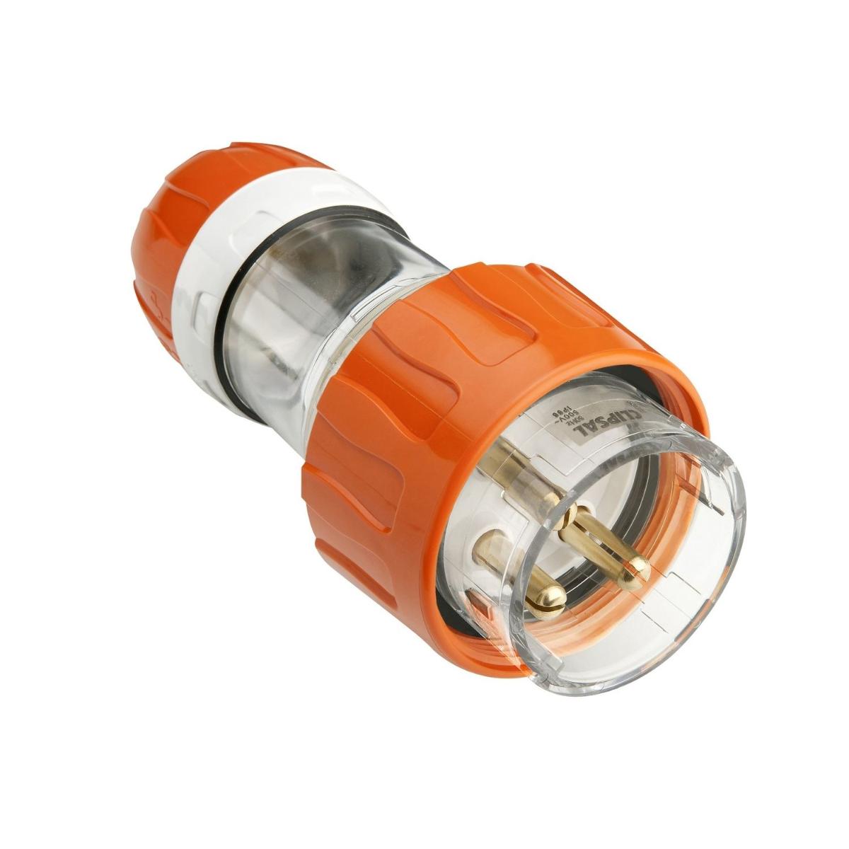 PLUG TOP IP66 STR 3PIN RND 32A