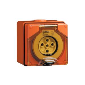 SOCK OUTLET SURF 5PIN RND 2 SOCK OUTLET SURF 5PIN RND 2