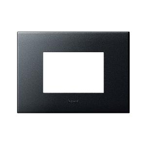 ARTEOR PLATE 3MOD SQUARE HORIZ GRAPHITE ARTEOR PLATE 3MOD SQUARE HORIZ GRAPHITE
