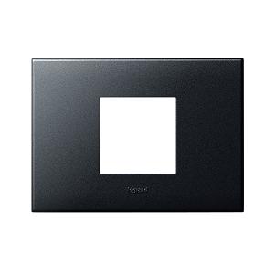 ARTEOR PLATE 2MOD SQUARE HORIZ GRAPHITE ARTEOR PLATE 2MOD SQUARE HORIZ GRAPHITE