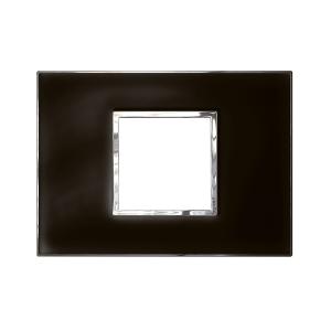 ARTEOR PLATE 2MOD SQUARE VERT MIR BLACK ARTEOR PLATE 2MOD SQUARE VERT MIR BLACK
