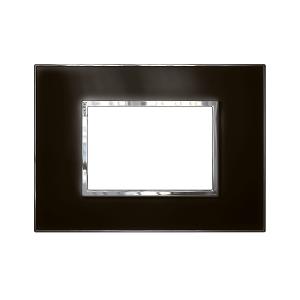 ARTEOR PLATE 3MOD SQUARE HORIZ MIR BLACK ARTEOR PLATE 3MOD SQUARE HORIZ MIR BLACK