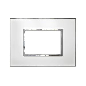 ARTEOR PLATE 3MOD SQUARE HORIZ MIR WHITE ARTEOR PLATE 3MOD SQUARE HORIZ MIR WHITE