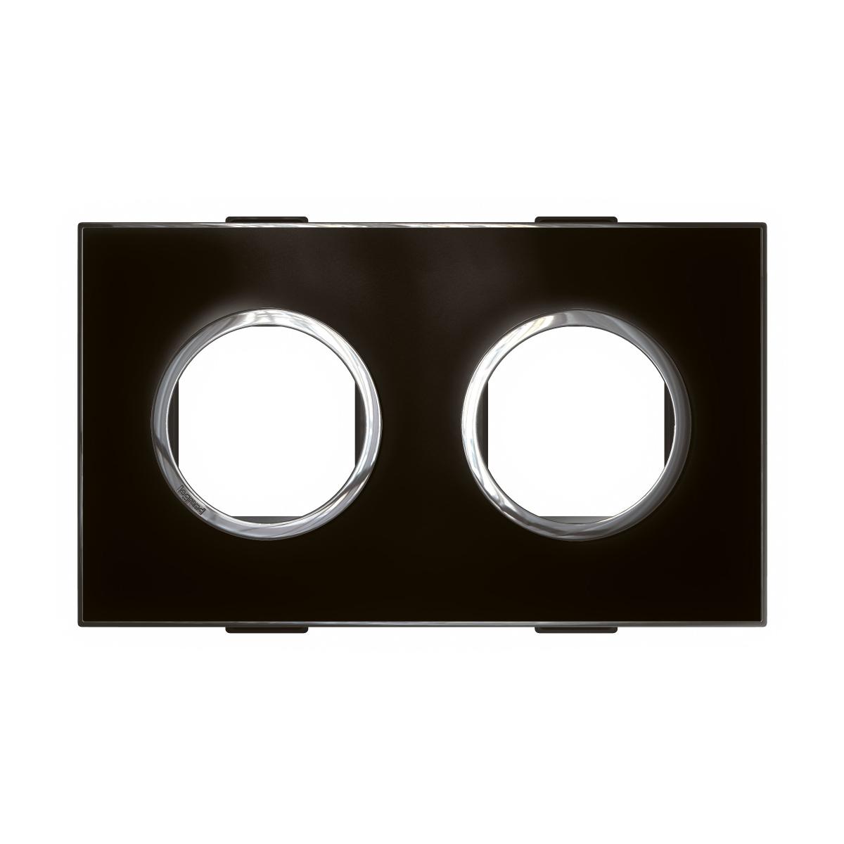 ARTEOR PLATE 2 MODULE SCS MIRROR BLACK