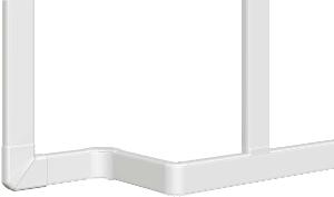 SOLID DUCT PVC MINI 25X16MM 4MTR WHITE SOLID DUCT PVC MINI 25X16MM 4MTR WHITE