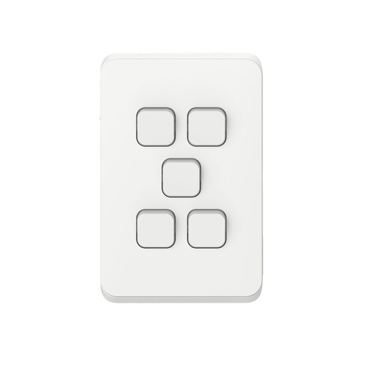 4 Way Switch Internal: SWITCH VERT 5G 1/2WAY 10AX 250V