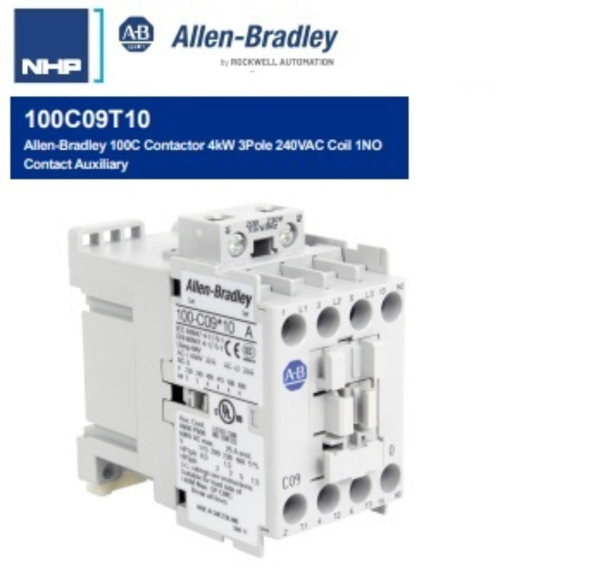 CONTACTOR 3P 9A AC3 4KW 240VAC COIL