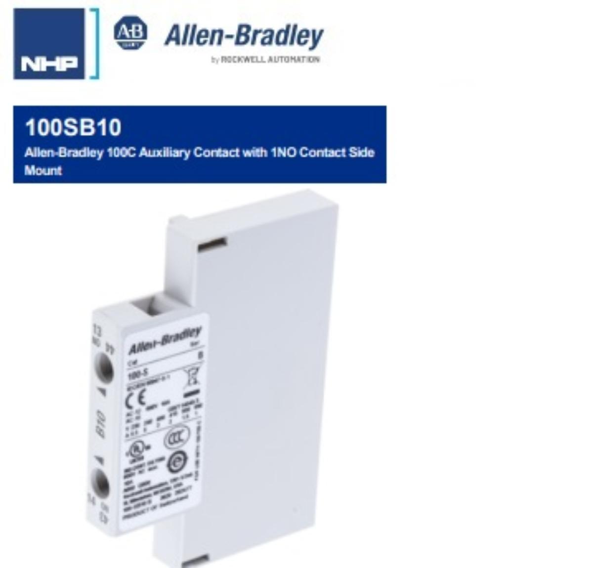 AUXILIARY CONTACT 1 N/O SIDE MOUNT
