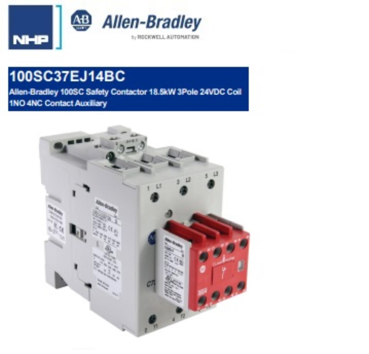SAFETY CONTACTOR 18.5kW 3P 24VDC COIL