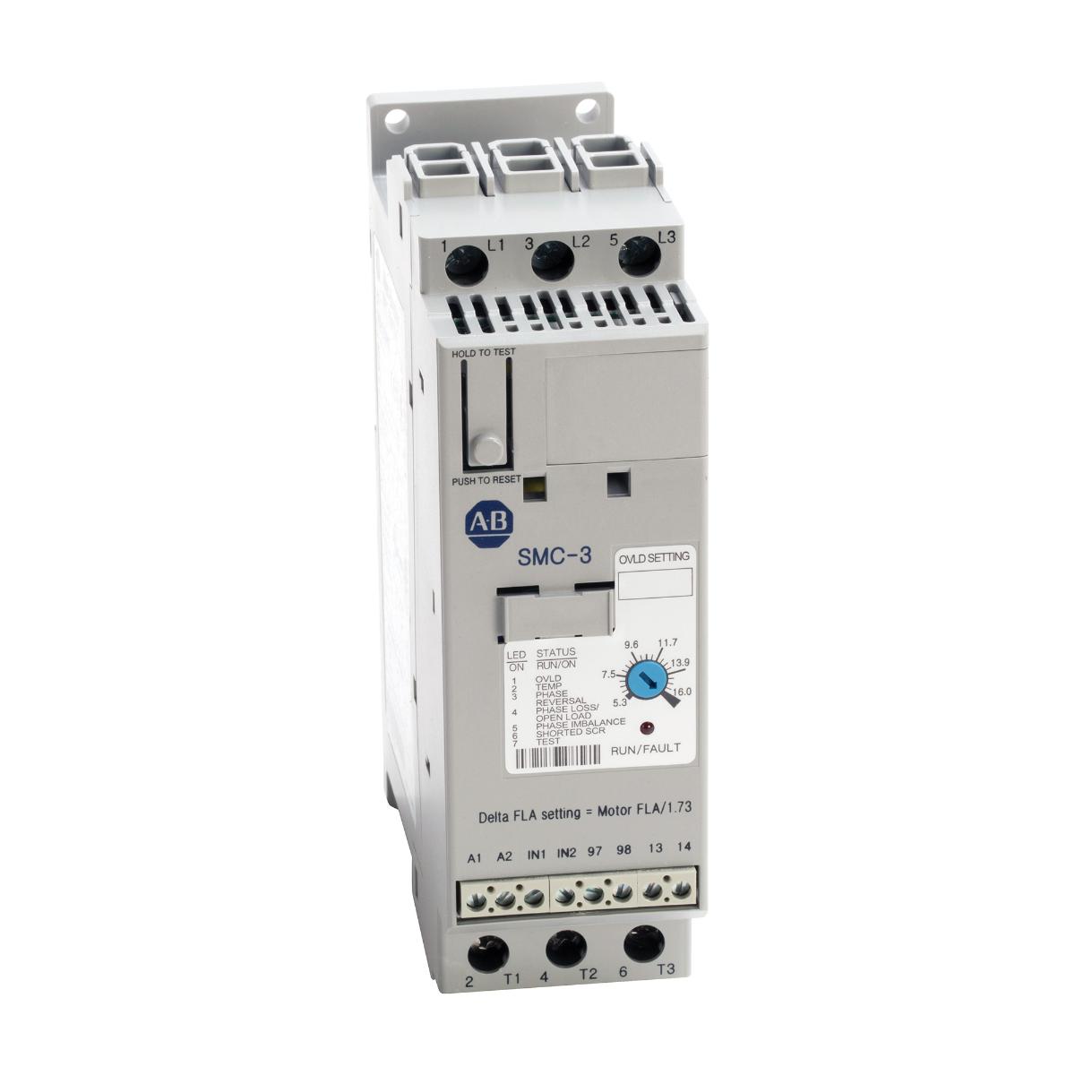 SMC-3 SOFT STARTER 37A ND3W 24VAC/DC
