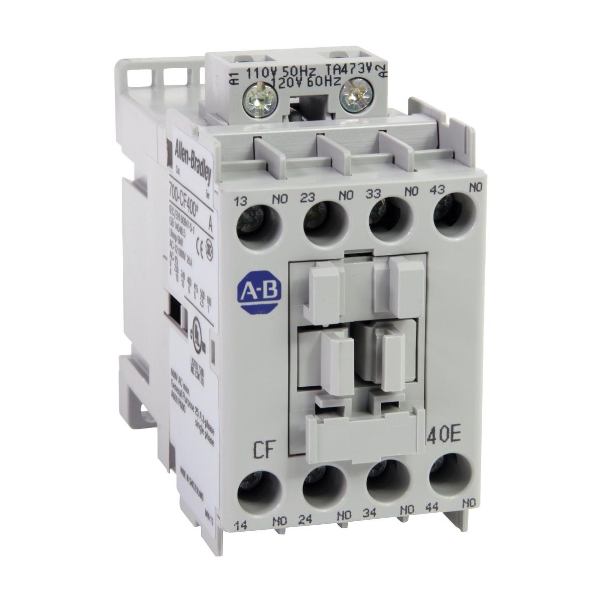 CONTROL RELAY 3N/O 1N/C 110VAC COIL