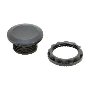 HOLE PLUG 22.5MM MTG PLASTIC BLACK HOLE PLUG 22.5MM MTG PLASTIC BLACK