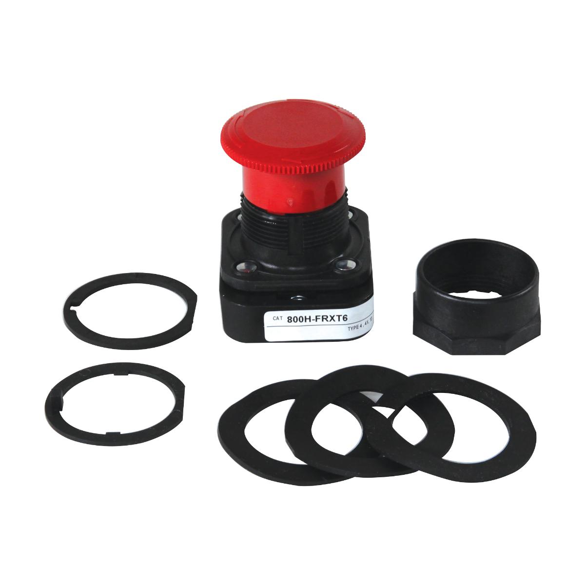 NOM ILL P/B OPER 30.5MM M/H 40MM 2P RED