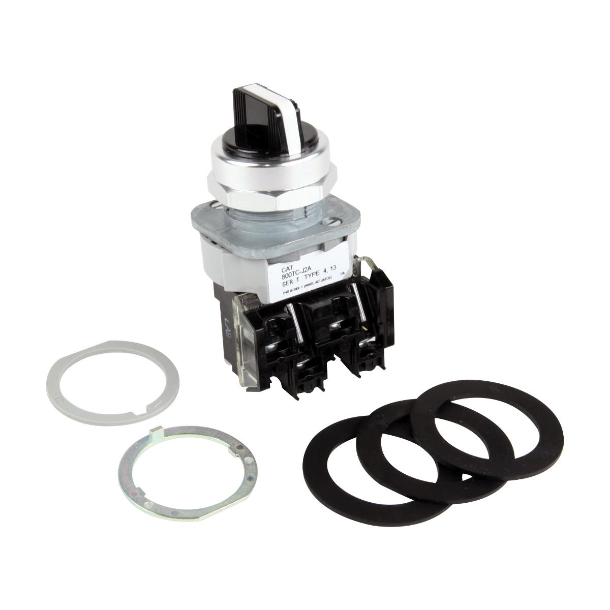 NON ILL SEL SW 30.5MM 3P 1NO 1NC WHITE