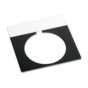 LEGEND PLATE 46X47MM GREY BLANK LEGEND PLATE 46X47MM GREY BLANK
