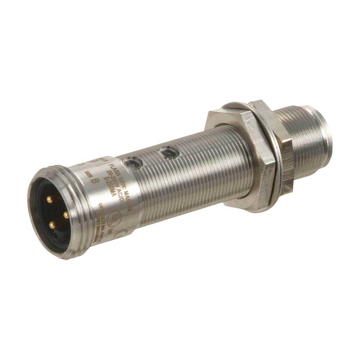 PROX SS 18MM 20-250VAC/DC 8MM UNSHD N/O