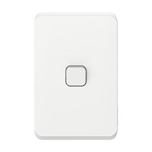 ICONIC SWITCH VERT 1G 10A EXTRA WHITE