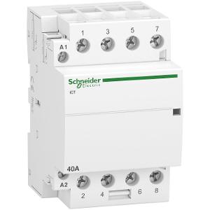 DIN CONTACTOR 4N/O CONTACTS 240VAC 40A DIN CONTACTOR 4N/O CONTACTS 240VAC 40A