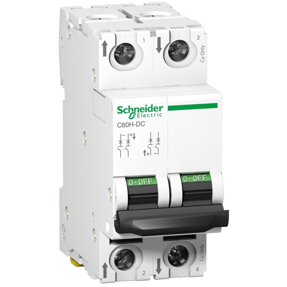 MCB ACTI9 C60H-DC 2P 50A  C CRV 2MOD