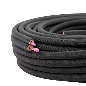 PAIR COIL 1/4IN- 1/2IN X 20MTR BLACK PAIR COIL 1/4IN- 1/2IN X 20MTR BLACK