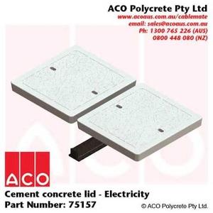 TYPE 7 CONCRETE PIT LID 2PT CL-A ELECT TYPE 7 CONCRETE PIT LID 2PT CL-A ELECT