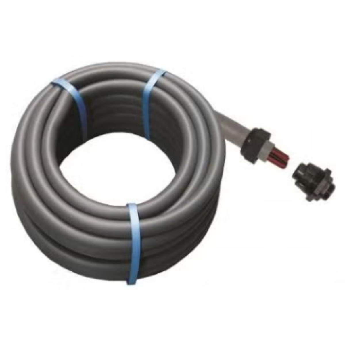 FLEXIBLE CONDUIT HOSE PVC GREY 20MM 15M