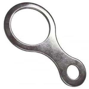 EARTH TAG 32MM NICKEL PLATED BRASS EARTH TAG 32MM NICKEL PLATED BRASS