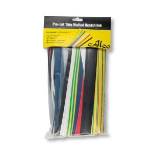 HEATSHRINK THIN WALL PRE CUT 300MM 100PK