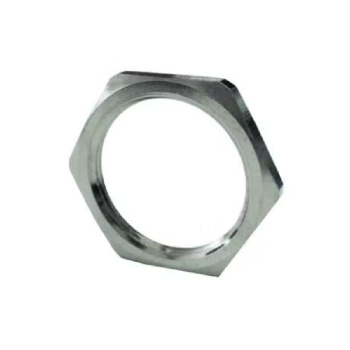 LOCKNUT BRASS PLATED 63MM