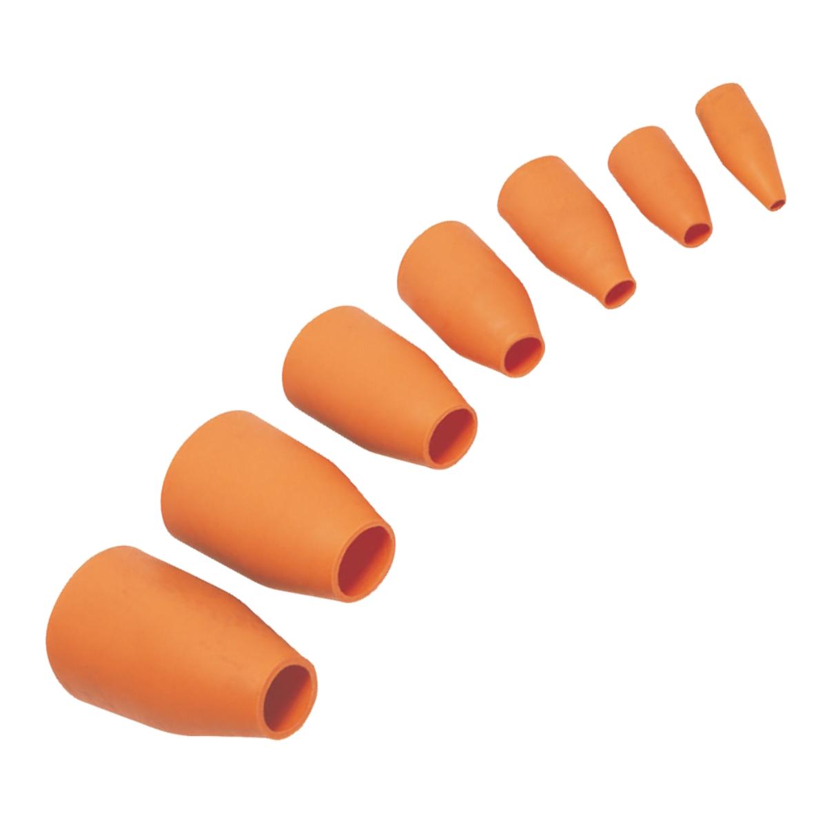 PVC SHROUD 29MM X 62MM ORANGE