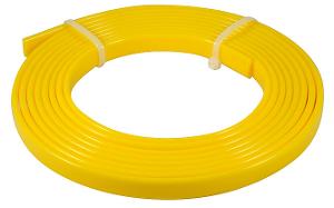 YELLOW CAVITY ROD 4 METRE PLASTIC YELLOW CAVITY ROD 4 METRE PLASTIC