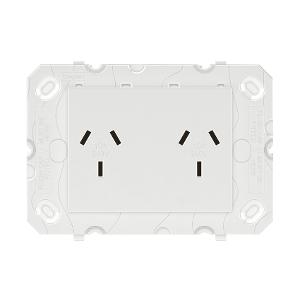 ARTEOR DBL GPO AUTOSWED 10A AUST WHT ARTEOR DBL GPO AUTOSWED 10A AUST WHT