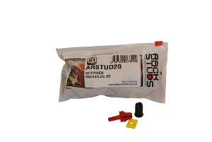 AUSRACK RACK STUD BAG 20PK