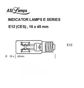 LAMP INCAND 6/10W 110/140V INDICAT/G LAMP INCAND 6/10W 110/140V INDICAT/G