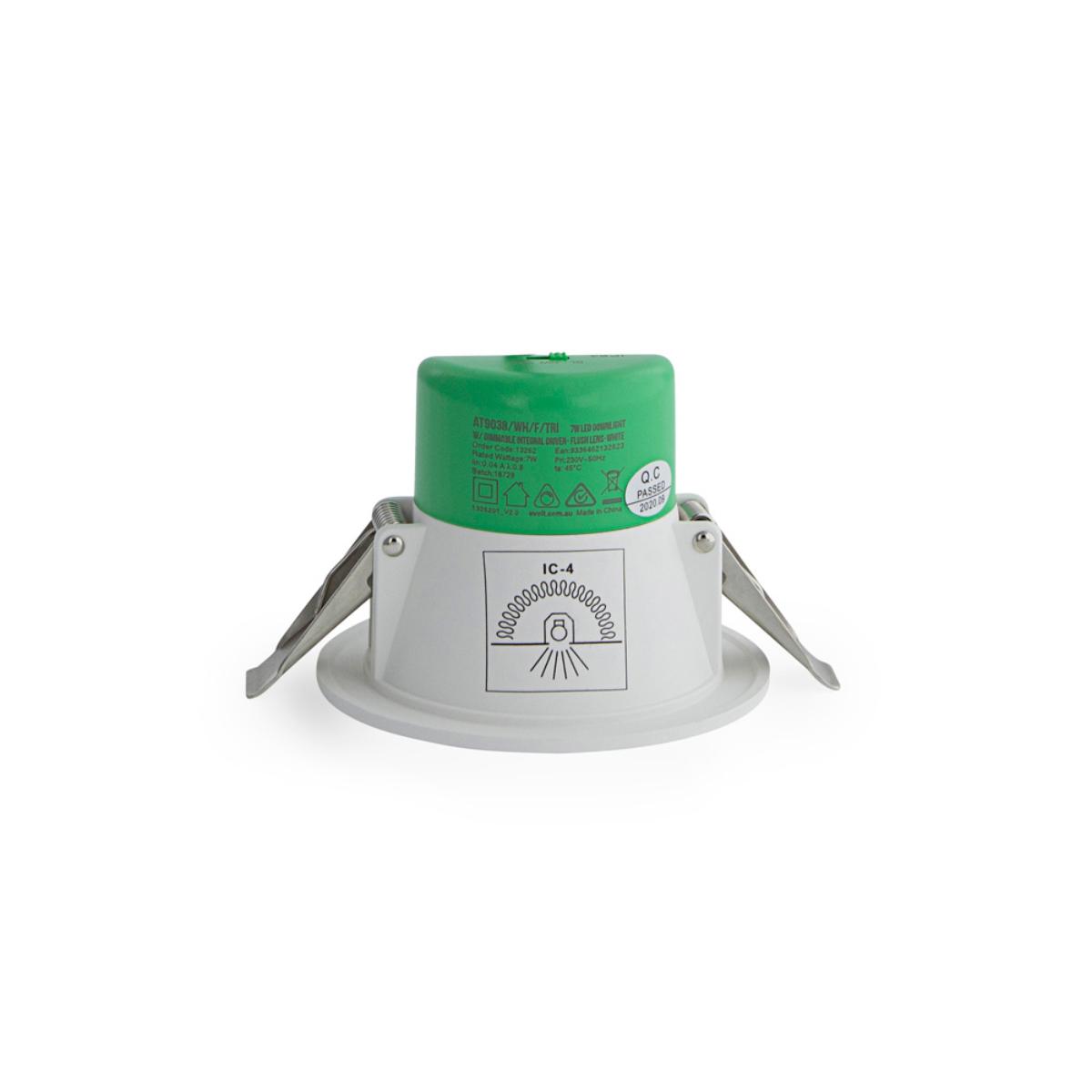LED D/LIGHT 7W CCT 70MM C/O DIMM WHITE