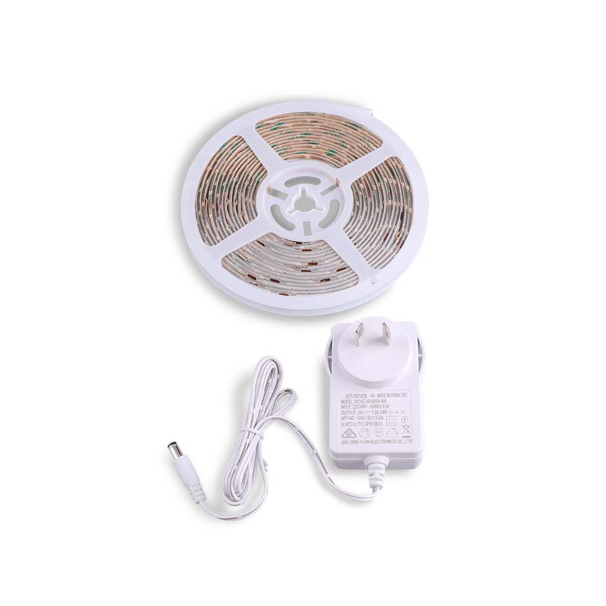 LED STRIP KIT 24V 3.6W/M 4000K IP54 5M