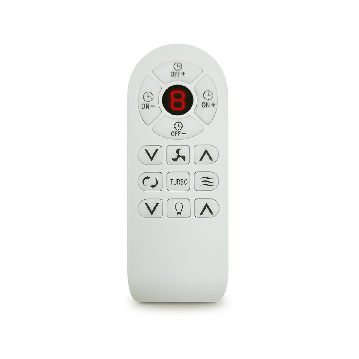 CFAN BRONTE 54IN 1370MM 3BL DC + LGT WHT