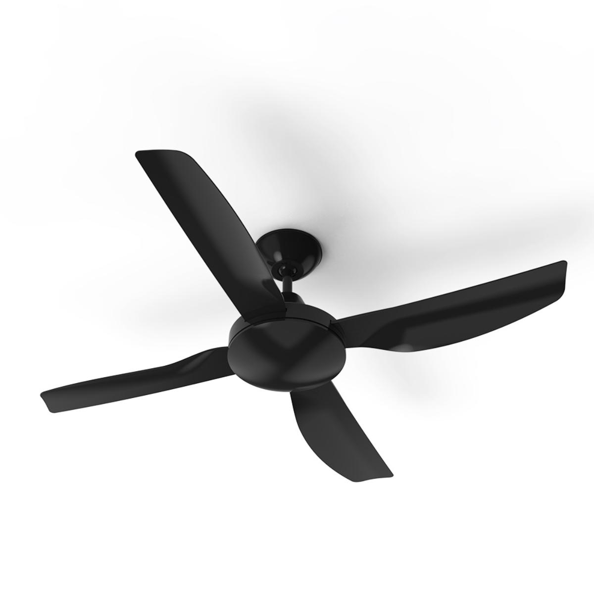 C/FAN COOLUM 48IN 1220MM 4BL 75W AC BLK