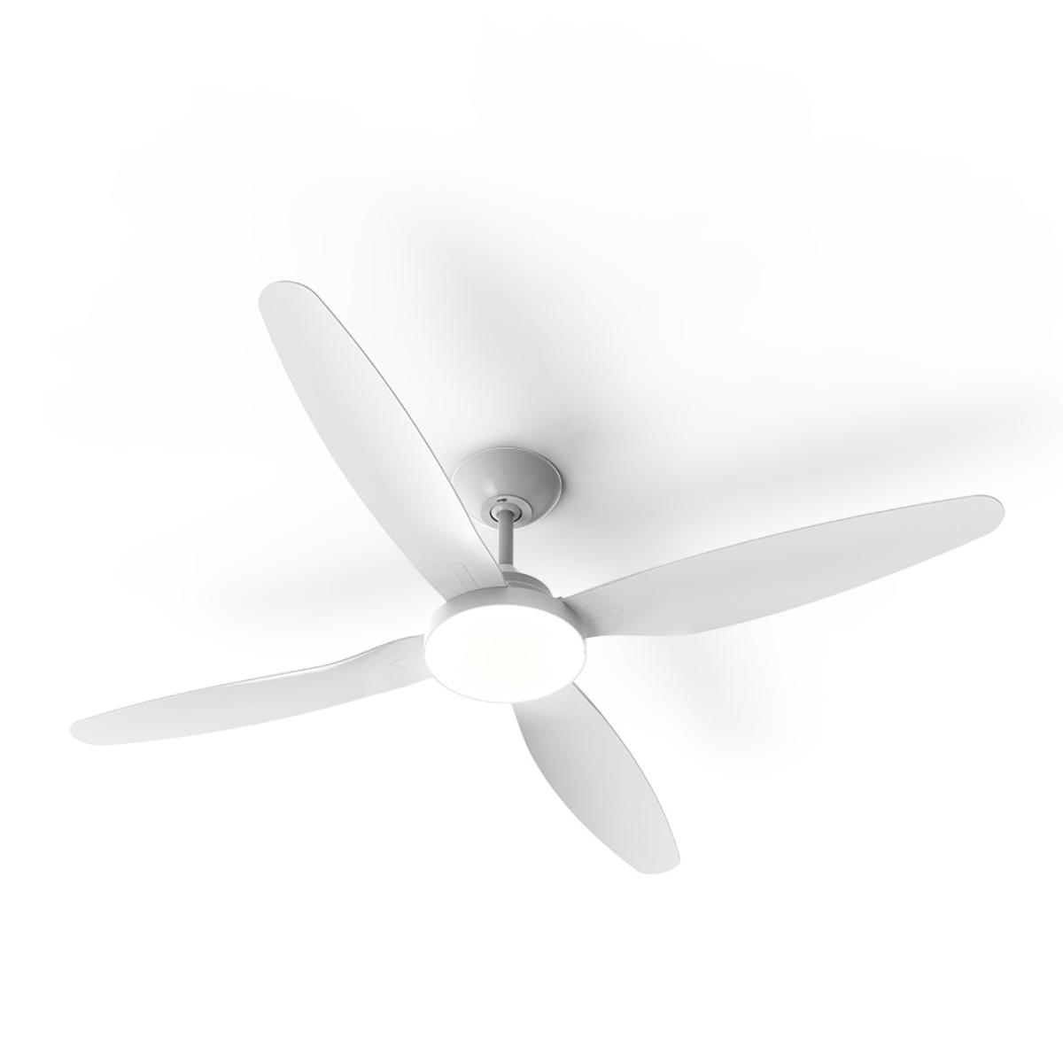 CFAN VENICE 52IN 1320MM 4BL DC + LGT WHT