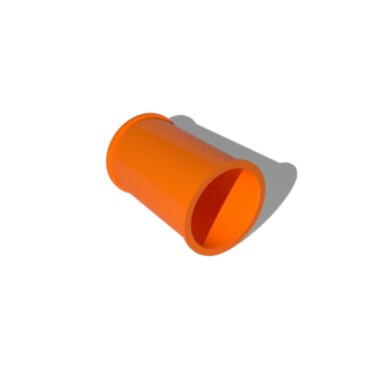 H/D SLIP COUPLING 125mm ORANGE